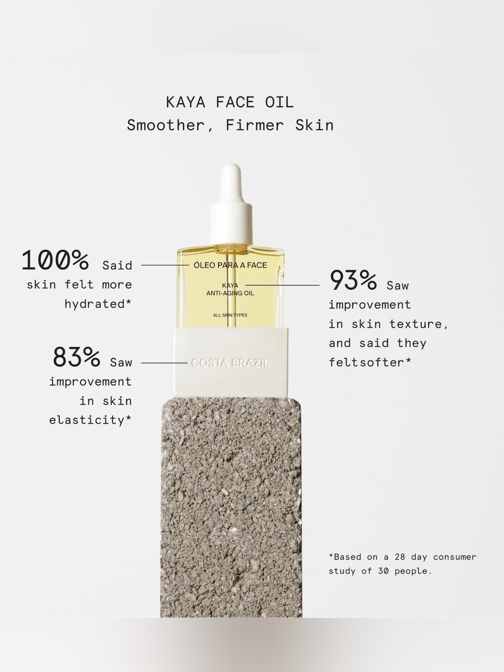 COSTA BRAZIL Kaya Anti-Aging Face Oil — 30 ml / 1 fl oz. NIB ✨ - Picture 2 of 10